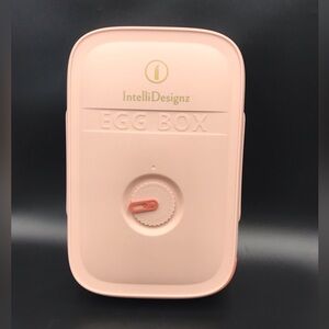 IntelliDesignz‎ 18ct Egg Storage Container Pink Stackable Calendar Organizer